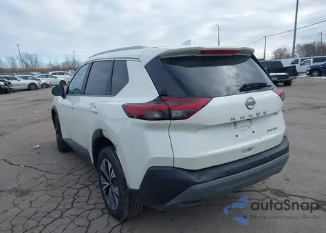 2022 Nissan Rogue Sv Intelligent Awd из США, поврежденный, VIN 5N1BT3BBXNC701582